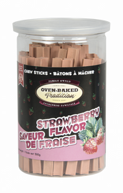 OBT Gâteries Chien Bâtons Saveur Fraise 500g